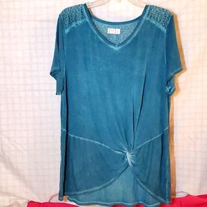 Maurices 24/7 Short Sleeved Shirt.